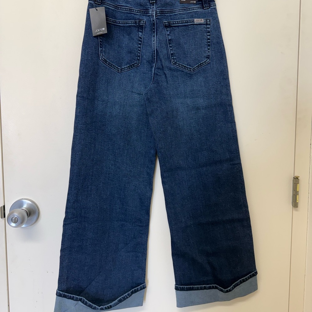 Joe's NWT Women's Jeans | Ankle Cuff Wide Leg | Size 28 | Trending | - Picture 6 of 10